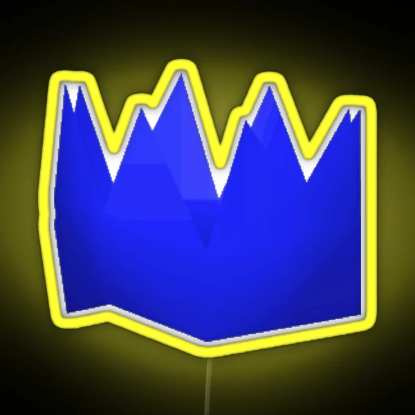Blue Partyhat Runescape RGB Neon Sign
