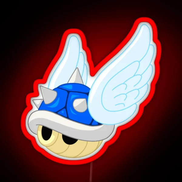 Blue Shell RGB Neon Sign