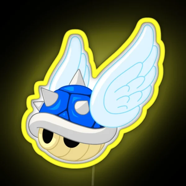 Blue Shell RGB Neon Sign