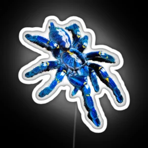 Blue Tarantula RGB Neon Sign