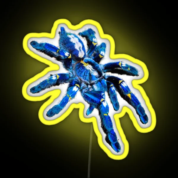 Blue Tarantula RGB Neon Sign