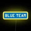 Blue Team RGB Neon Sign - Image 5