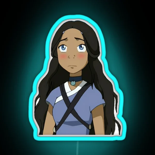 Blushy Katara RGB Neon Sign