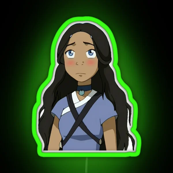 Blushy Katara RGB Neon Sign