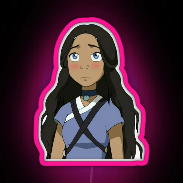 Blushy Katara RGB Neon Sign