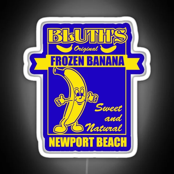 Bluth S Original Frozen Banana RGB Neon Sign