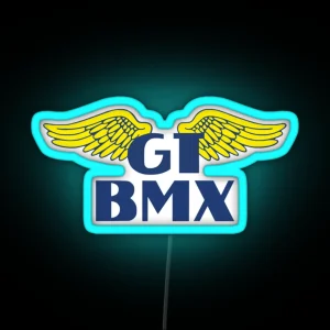 BMX 1981 Old School Original Wings GT RGB Neon Sign