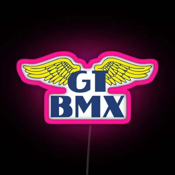 BMX 1981 Old School Original Wings GT RGB Neon Sign