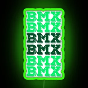 BMX Design For BMX Lovers BMX RGB Neon Sign
