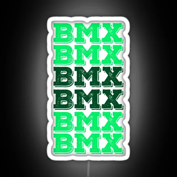 BMX Design For BMX Lovers BMX RGB Neon Sign