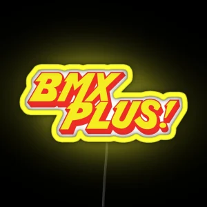 BMX PLUS Magazine BMX RGB Neon Sign