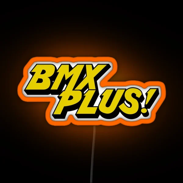 Bmx Plus RGB Neon Sign