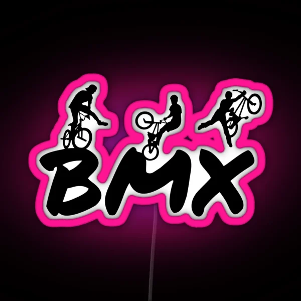 BMX RGB Neon Sign