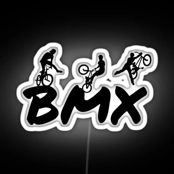 BMX RGB Neon Sign