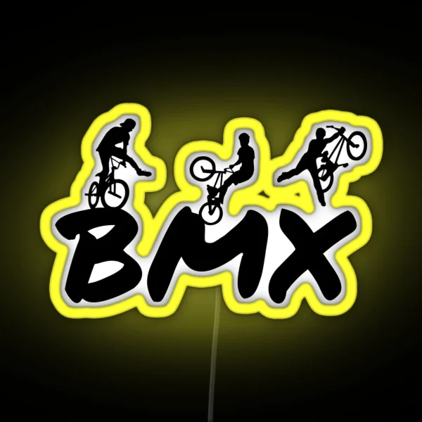 BMX RGB Neon Sign