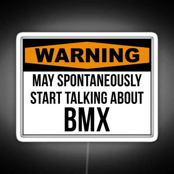 BMX RGB Neon Sign