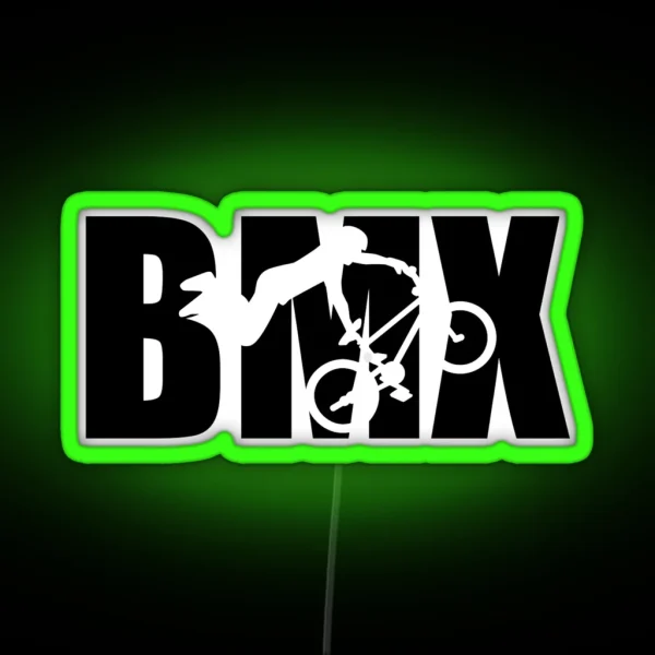 BMX RGB Neon Sign