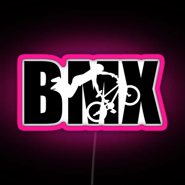 BMX RGB Neon Sign