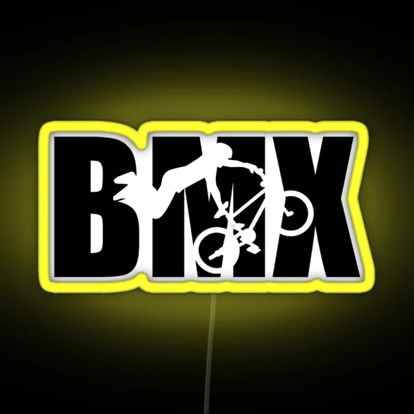 BMX RGB Neon Sign