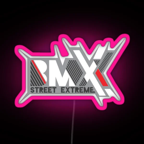 BMX Street Extreme RGB Neon Sign