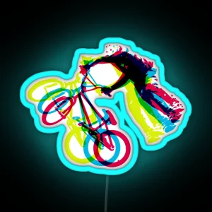 BMX TAILWHIP RGB Neon Sign