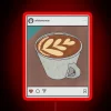 Bo Burnam Inside White Woman S Instagram Latte RGB Neon Sign - Image 2