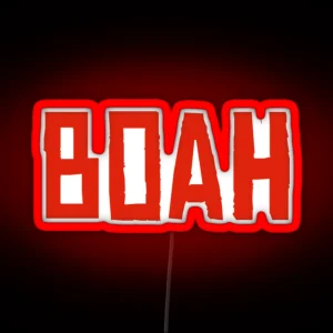 Boah RDR2 Funny Graphic RGB Neon Sign