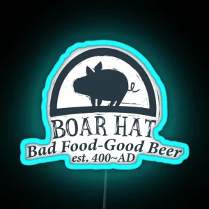 Boar Hat Led Bar Worker Led RGB Neon Sign