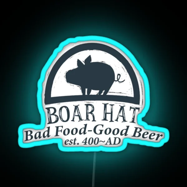 Boar Hat Led Bar Worker Led RGB Neon Sign