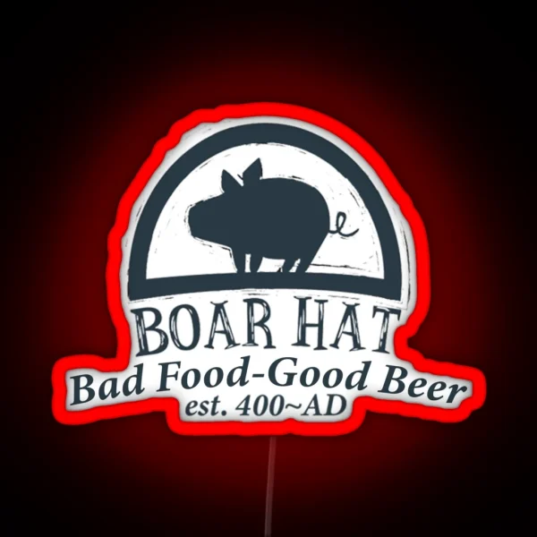 Boar Hat Led Bar Worker Led RGB Neon Sign