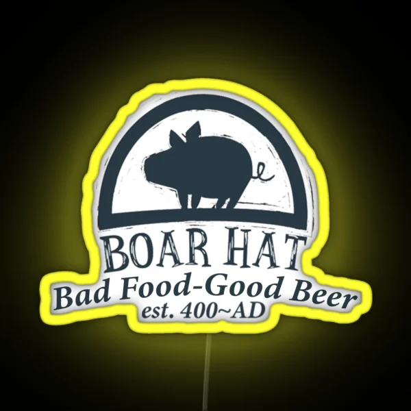Boar Hat Led Bar Worker Led RGB Neon Sign