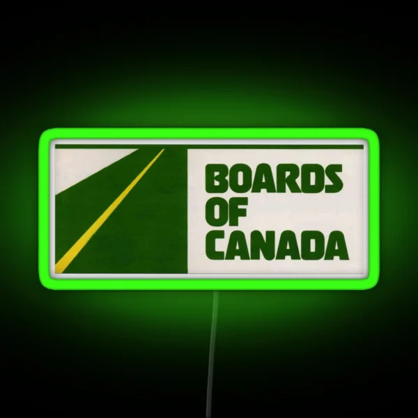 Boards Of Canada Led RGB Neon Sign