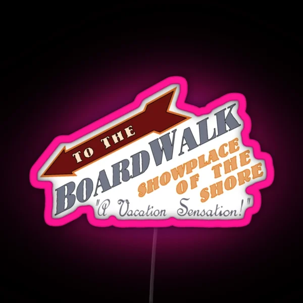 Boardwalk RGB Neon Sign