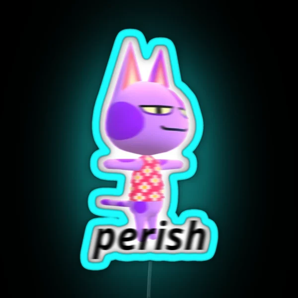 Bob Likes To Perish RGB Neon Sign