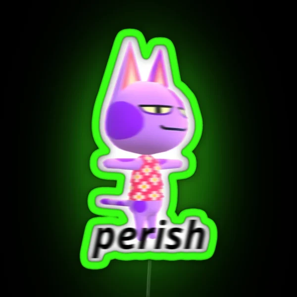 Bob Likes To Perish RGB Neon Sign