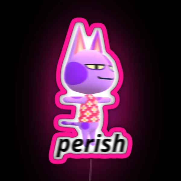 Bob Likes To Perish RGB Neon Sign