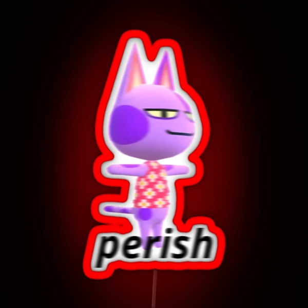 Bob Likes To Perish RGB Neon Sign
