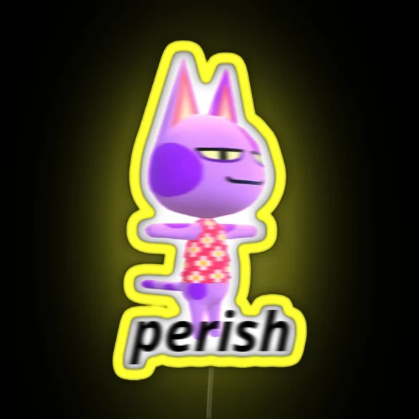 Bob Likes To Perish RGB Neon Sign