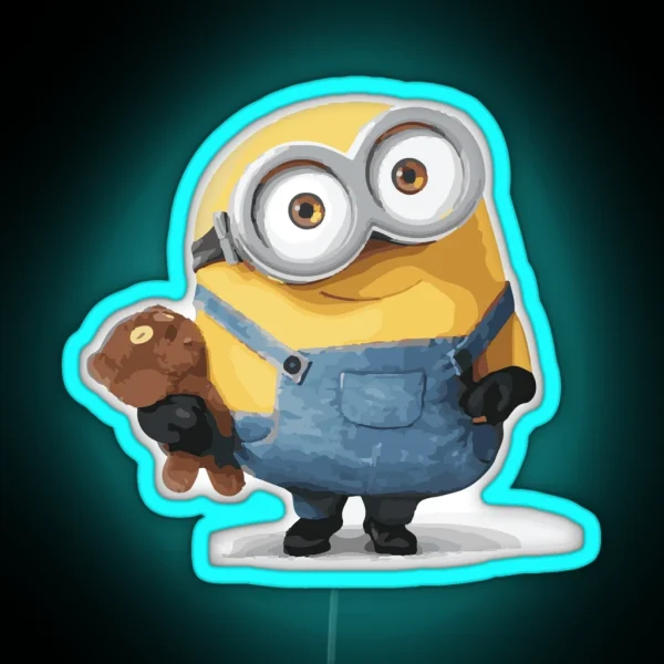 Bob The Minion RGB Neon Sign