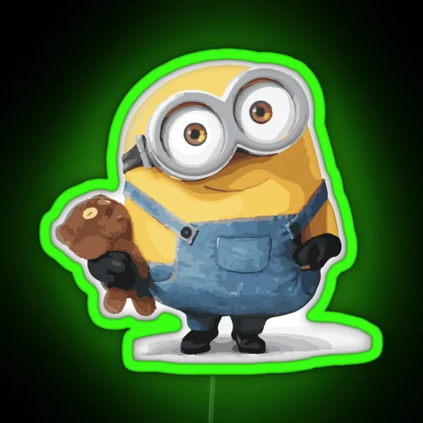 Bob The Minion RGB Neon Sign