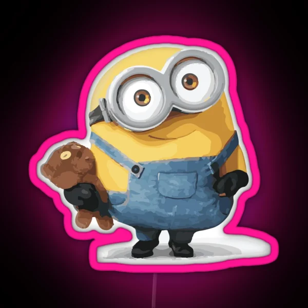 Bob The Minion RGB Neon Sign