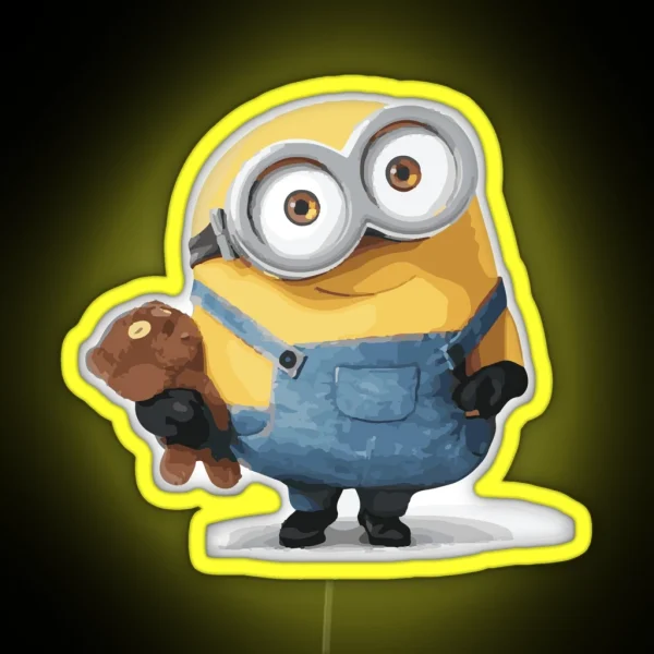 Bob The Minion RGB Neon Sign