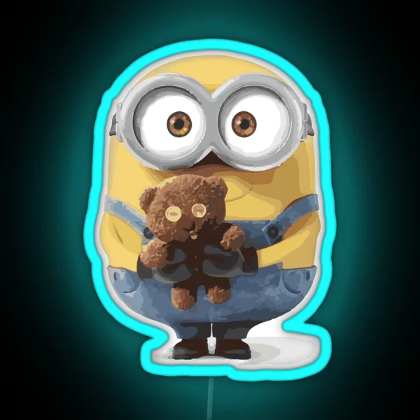 Bob The Minion V2 RGB Neon Sign