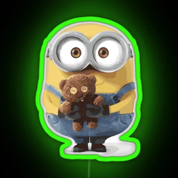 Bob The Minion V2 RGB Neon Sign