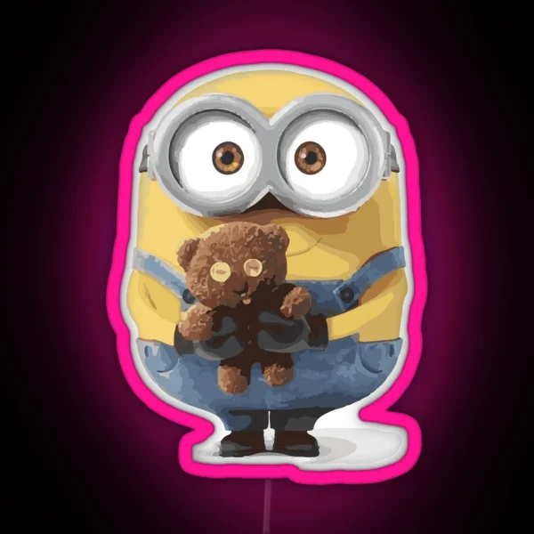 Bob The Minion V2 RGB Neon Sign
