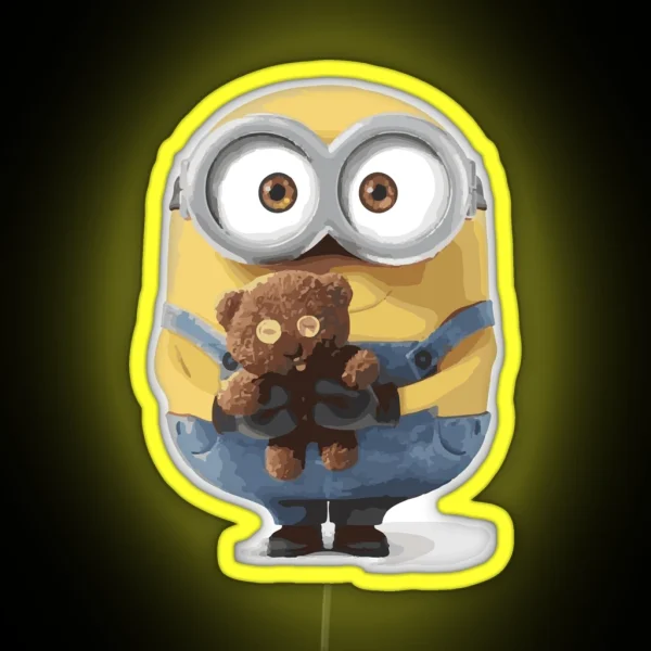 Bob The Minion V2 RGB Neon Sign
