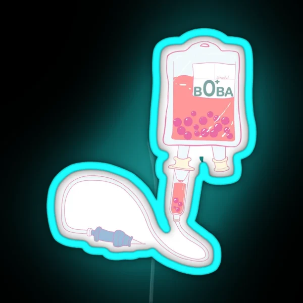 Boba IV RGB Neon Sign