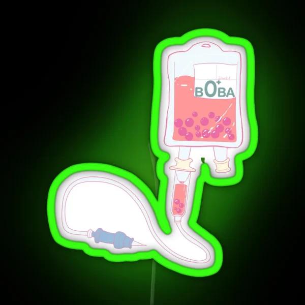 Boba IV RGB Neon Sign