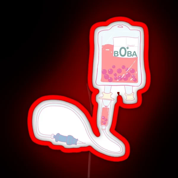 Boba IV RGB Neon Sign