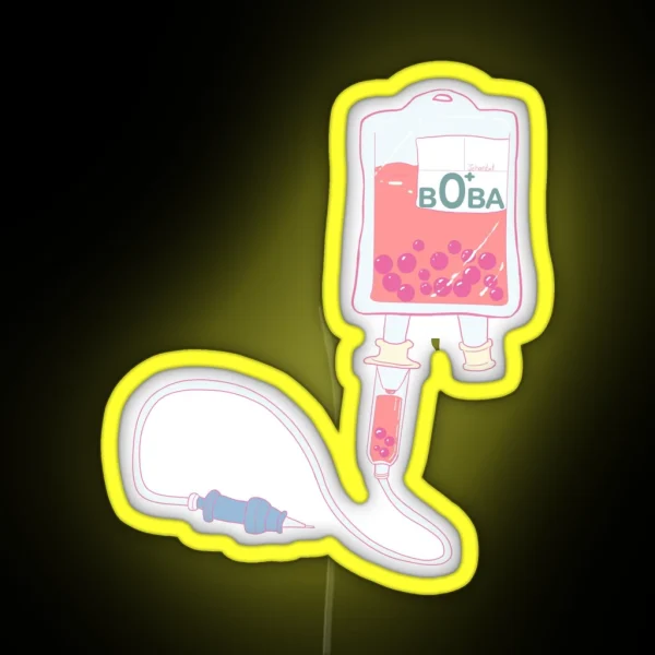 Boba IV RGB Neon Sign